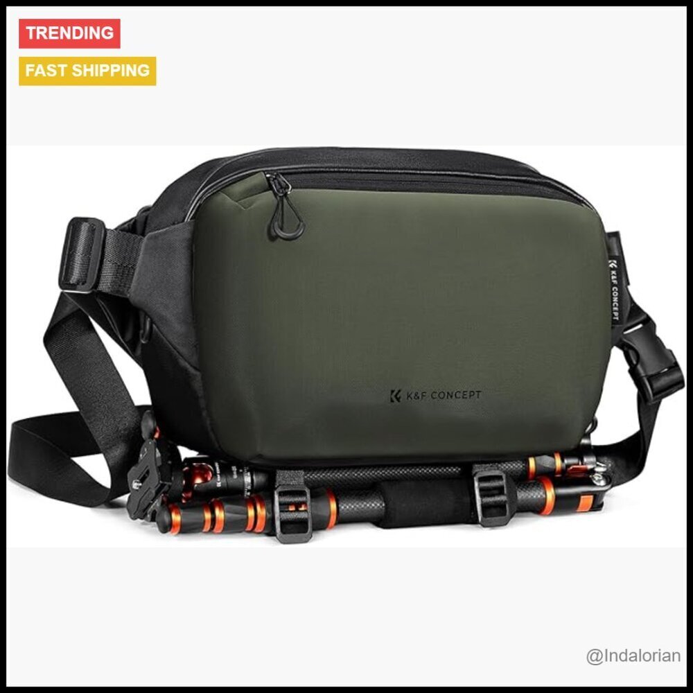 Multifunction Crossbody Camera Bag Sling Backpack DSLR Photography Everyday